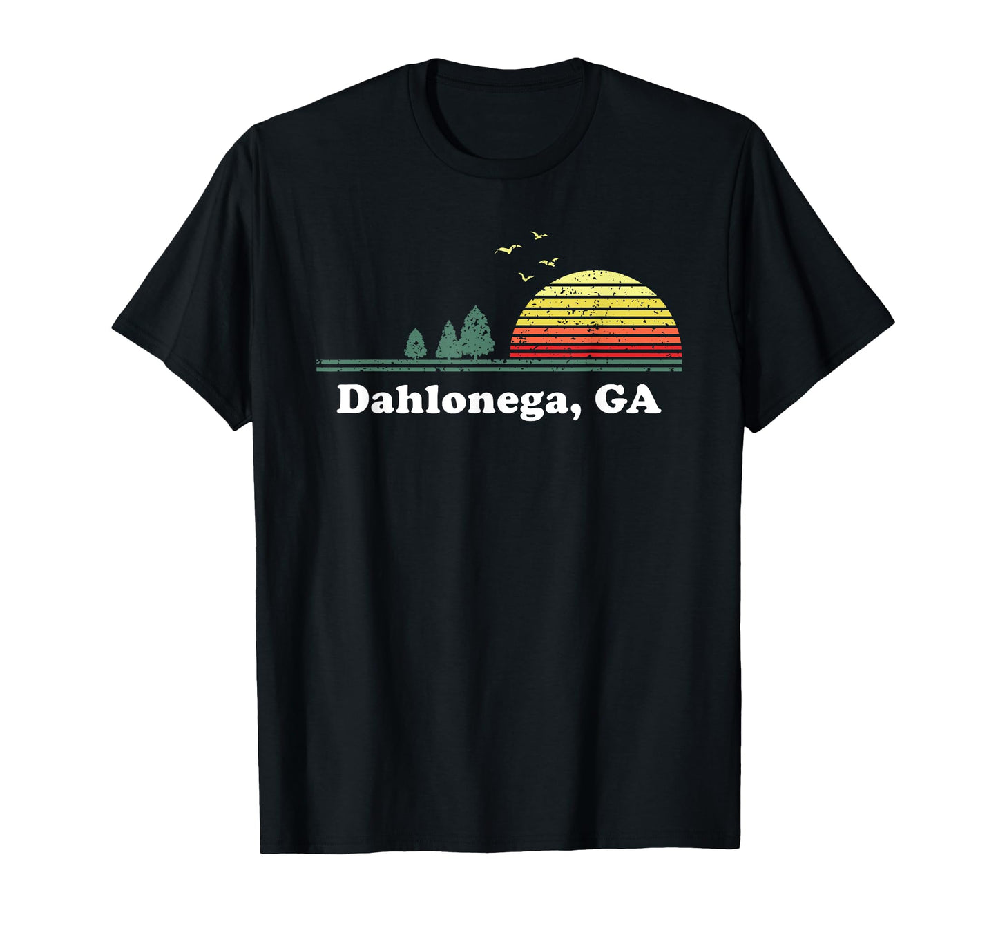 Vintage Dahlonega, Georgia Home Souvenir Print T-Shirt