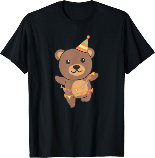 Birthday Bear For Children A Birthday Bear T-Shirt