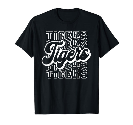 Tigers Sports Mascot - For Tigers Team Football Baseball T-Shirt