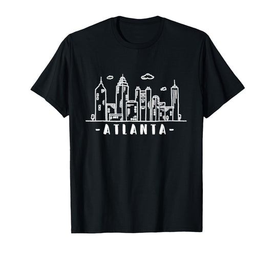 Atlanta Georgia Skyline ATL T-Shirt