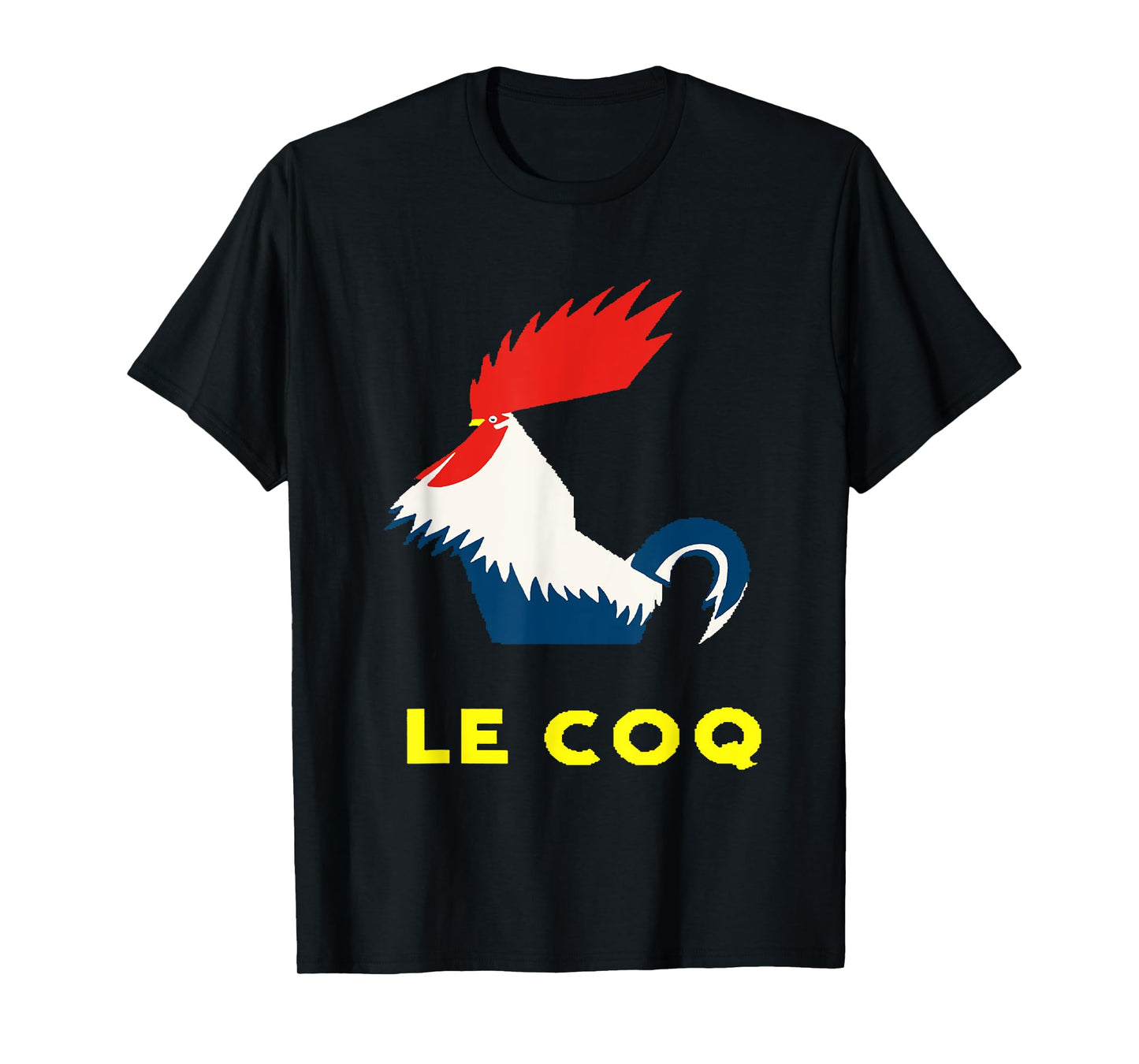 Le Coq Vector Art In Bold Bright Colors T-Shirt
