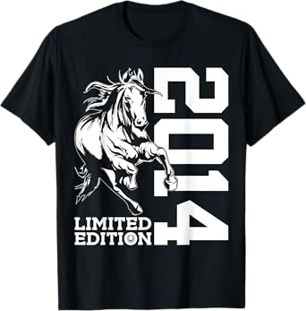 RIDING 11TH BIRTHDAY HORSE LIMITED EDITION 2014 RIDER T-Shirt