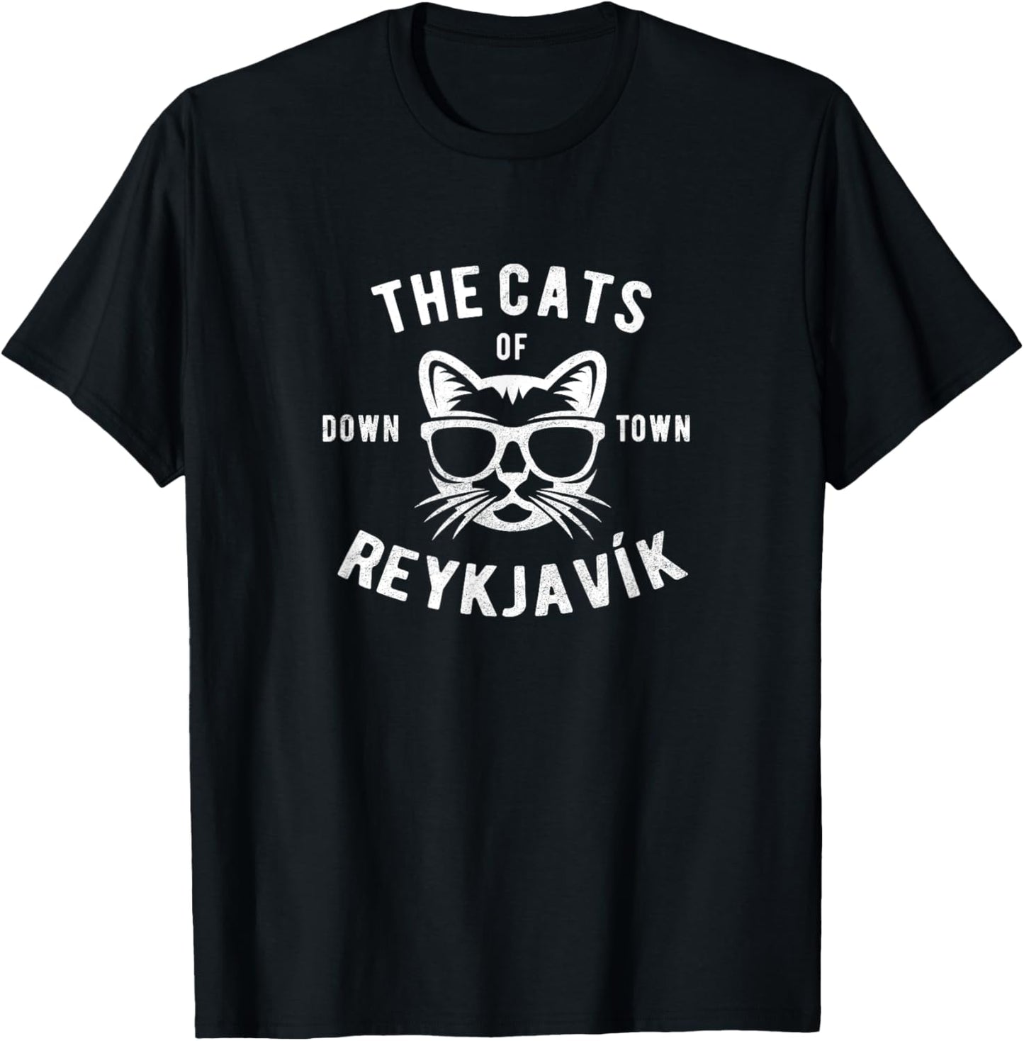 Cats of Downtown Reykjavik T-Shirt