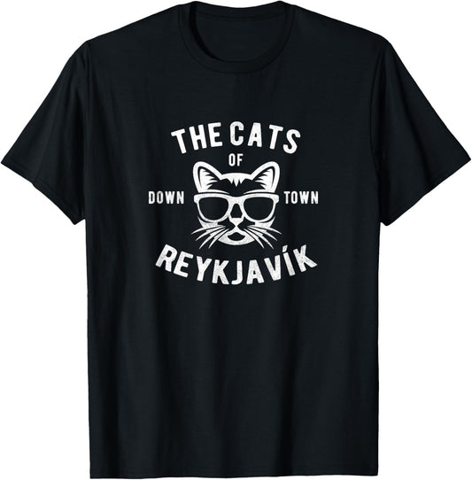 Cats of Downtown Reykjavik T-Shirt
