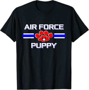Air Force Human Puppy Play Shirt | Military Pup BDSM Fetish T-Shirt