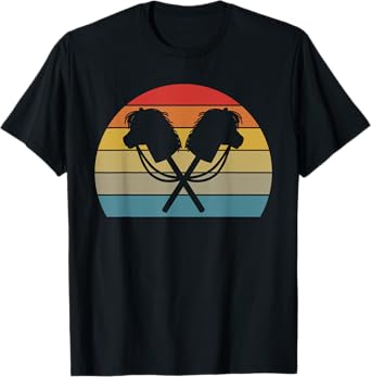 Retro Hobby Horse I Hobby Horsing Horse T-Shirt