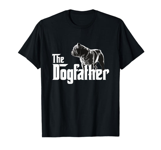 The Dogfather - Funny Bulldog Men T-Shirt