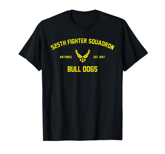 525th Fighter Squadron Bull Dogs T-Shirt