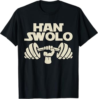 Han Swolo Gym Weightlifting, Bodybuilding Funny T-Shirt