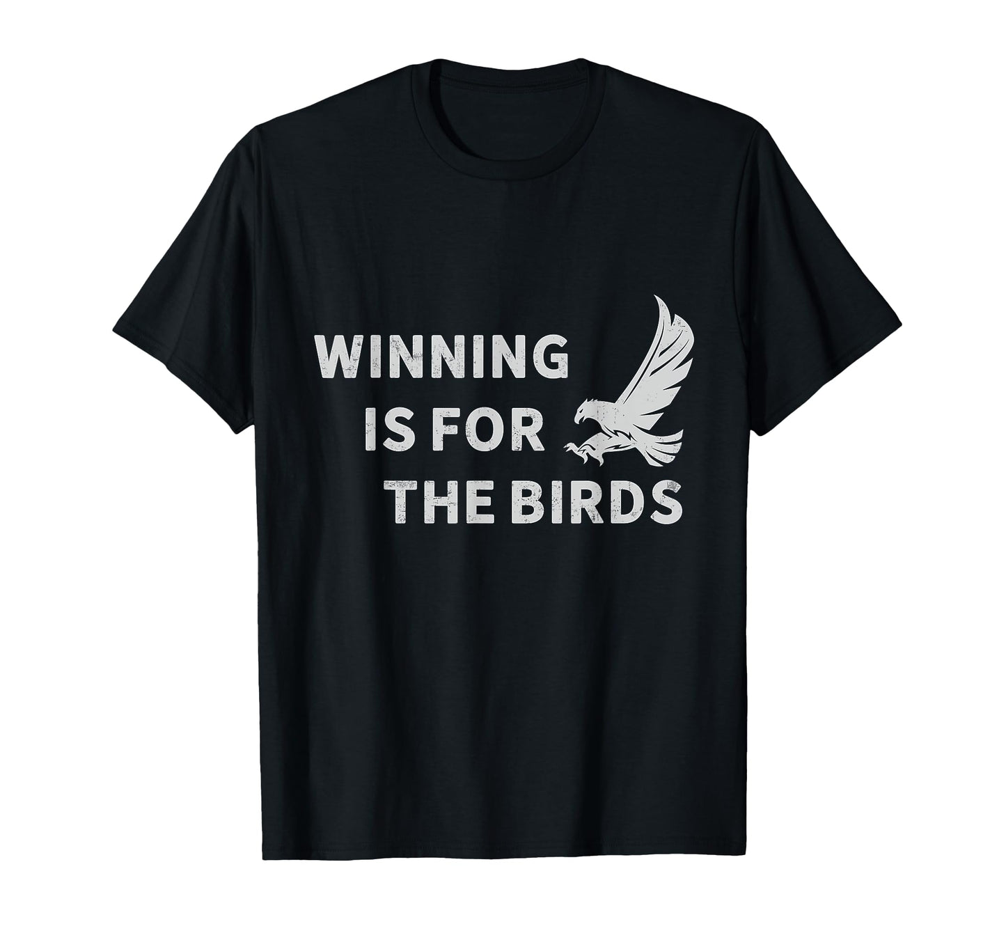 Winning Is For The Birds Vintage Eagle Mascot T-Shirt