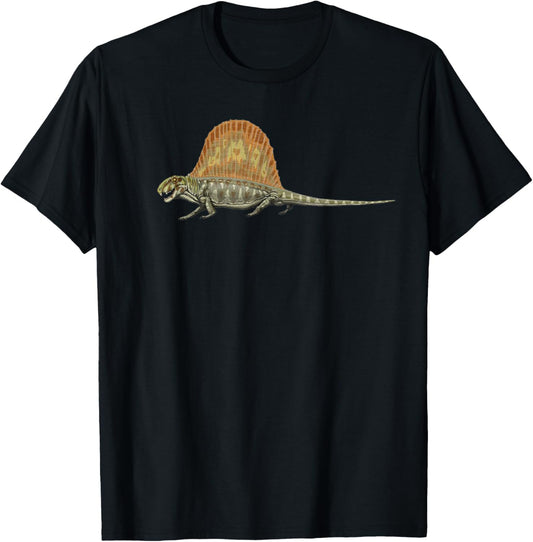Dimetrodon dinosaur prehistoric reptile tee shirt