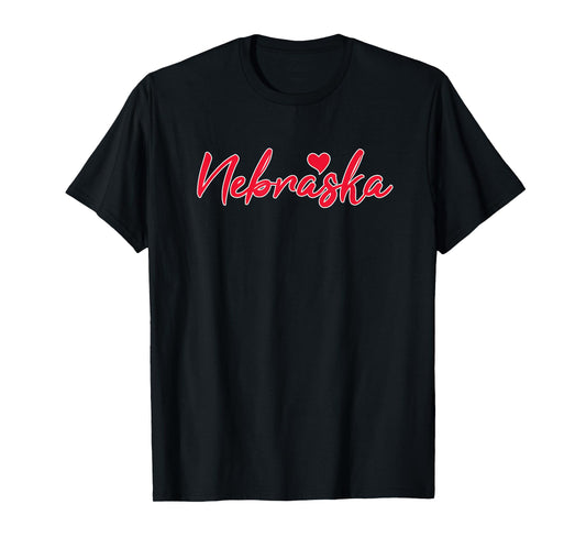 NEBRASKA - Throwback Design - Classic T-Shirt