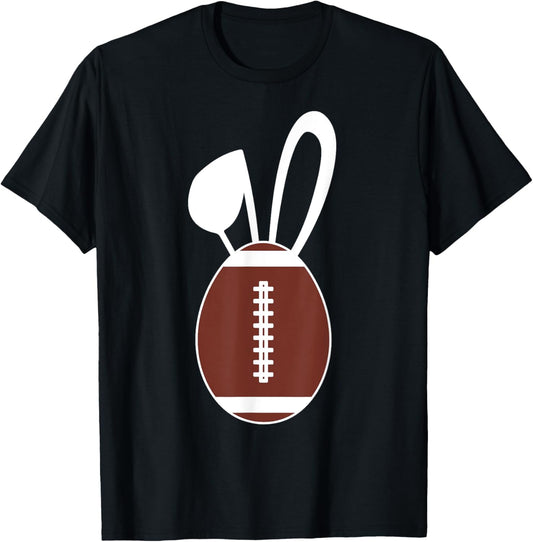 Cute Football Egg Shirt - Football Easter Egg Gift T-Shirt