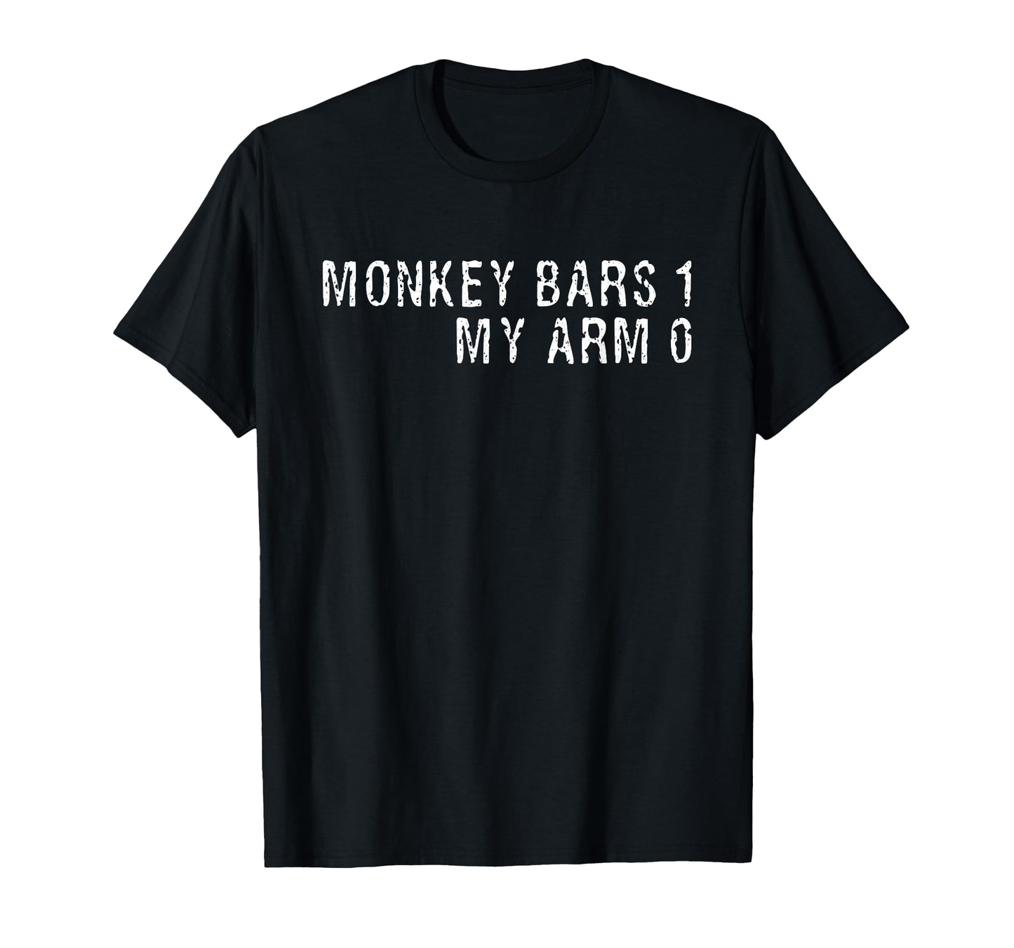 Broken Arm on Playground Monkey Bars T-Shirt