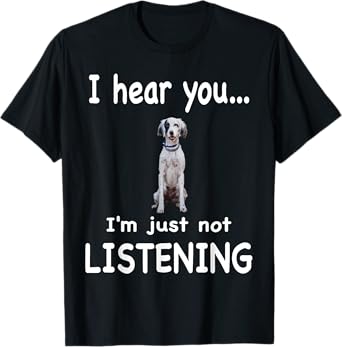 English Setter Dog - English Setter Men Women T-Shirt