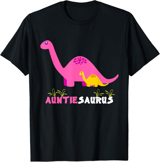 Dinosaur Auntiesaurus Auntie T-Shirt