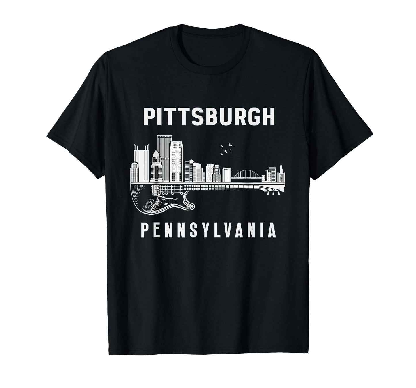Pittsburgh Pennsylvania Souvenir Men Women Music Pittsburgh T-Shirt