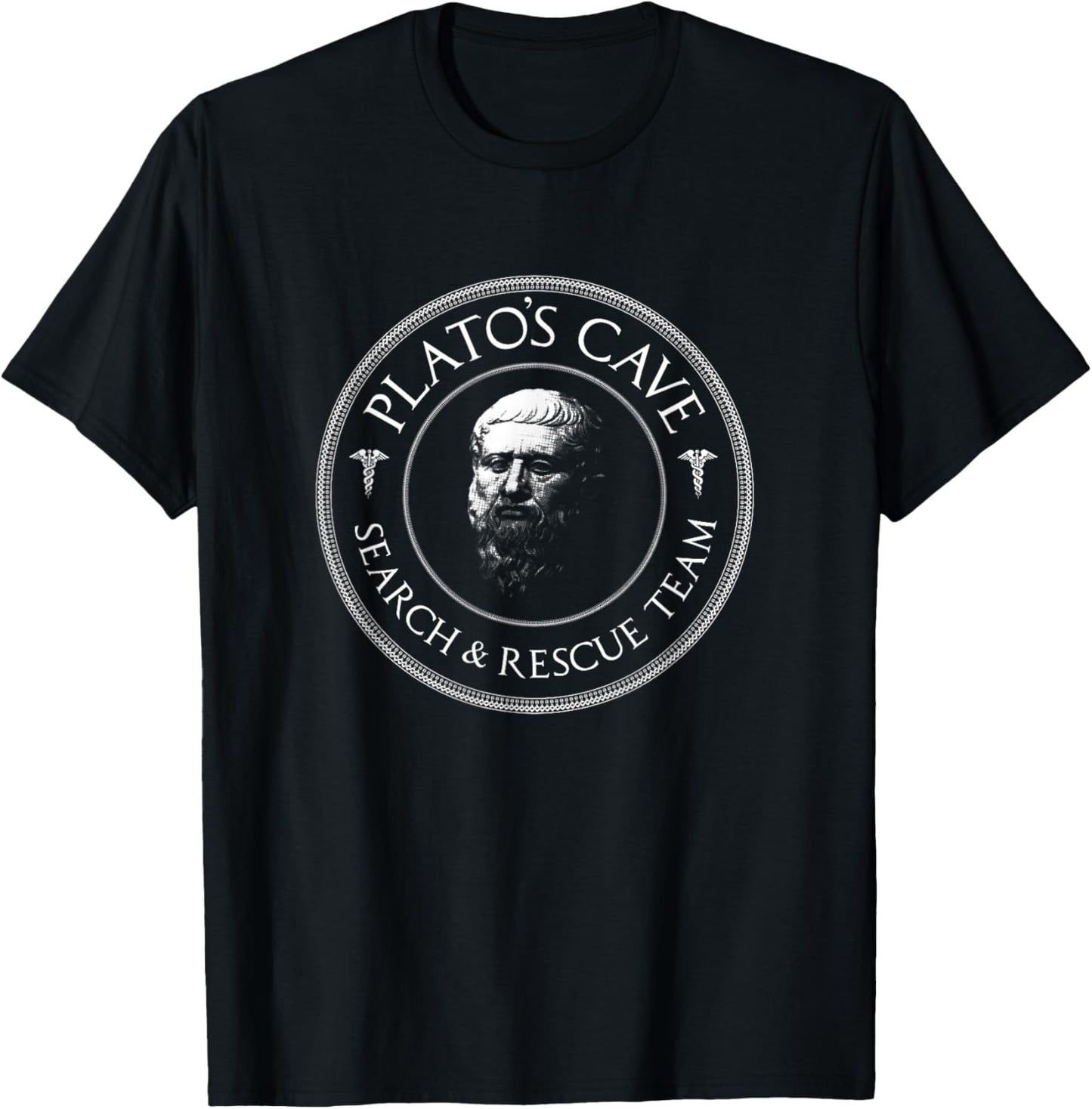 Plato's Cave - Search & Rescue team - Philosophy T-Shirt