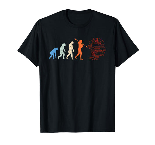 Artificial Intelligence Evolution - Funny AI Evolution T-Shirt