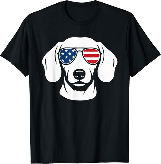 Patriotic Dachshund 4th of July T-Shirt