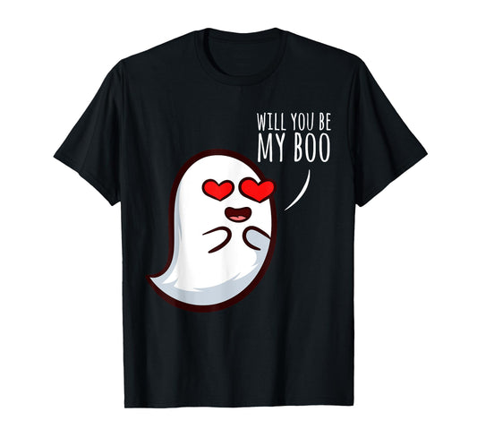 Will you be my boo Halloween Costume 2020 Ghost Witches T-Shirt