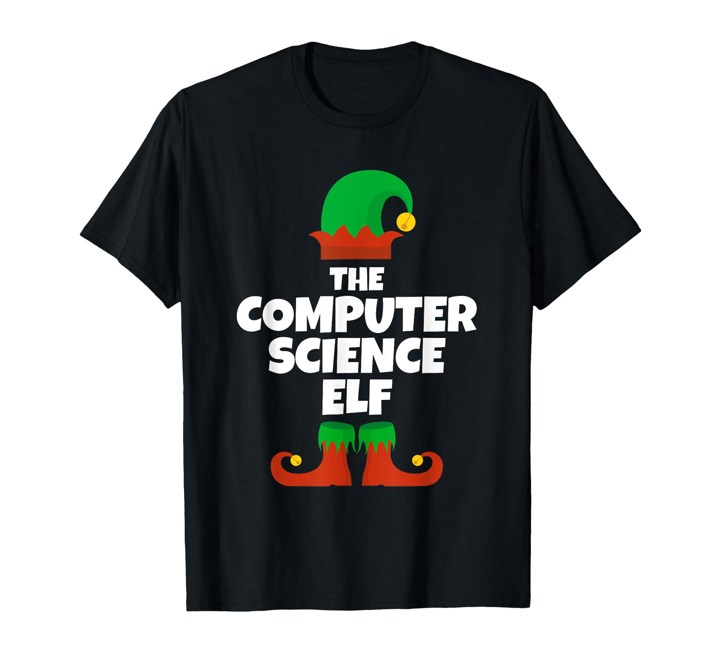 I'm The Computer Science Elf Family Pajama Christmas Teacher T-Shirt