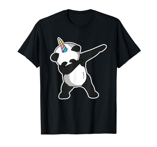 Funny Dabbing Pandacorn Shirt T-Shirt