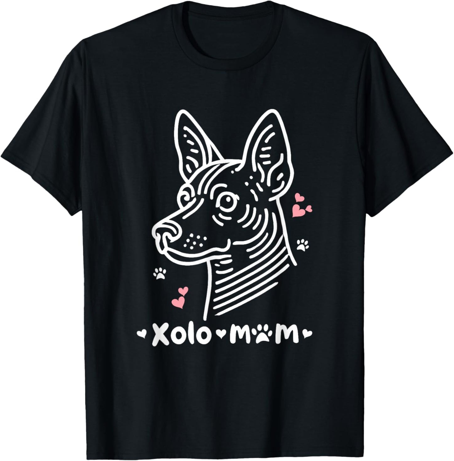 Xolo Mom Xoloitzcuintle Mexican Hairless Dog T-Shirt