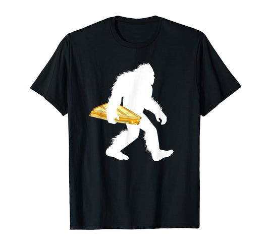 Bigfoot With Grilled Cheese Sasquatch Sandwich T-Shirt