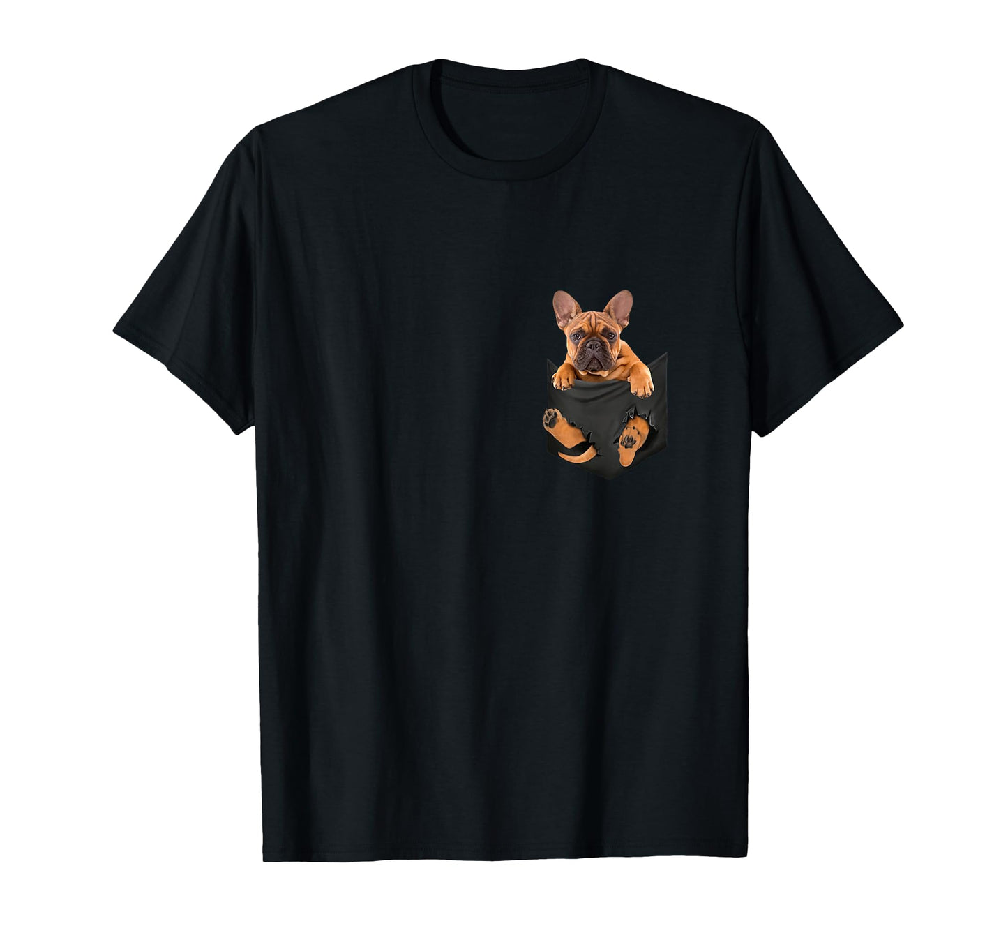 Dog Lovers Gifts French Bulldog In Bag T-Shirt
