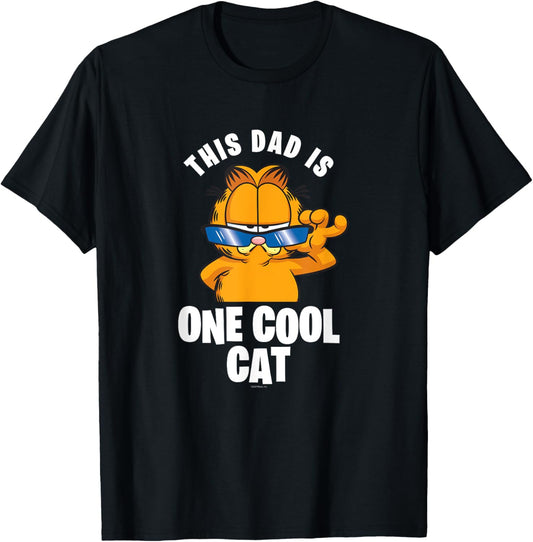 Garfield Father's Day This Dad Is One Cool Cat Shades T-Shirt