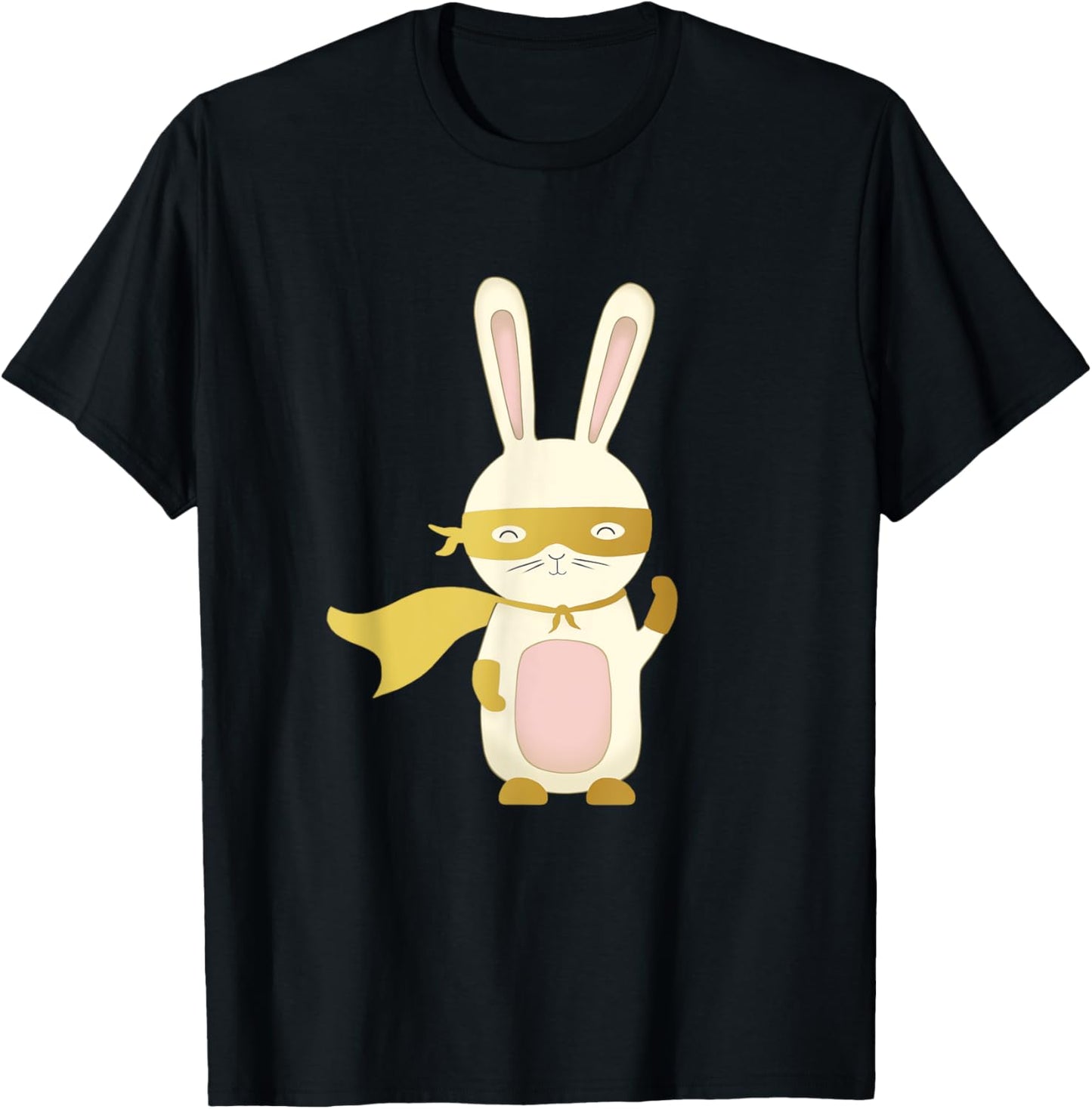 Super Rabbit | for Men Women and Children - The Golden Hero T-Shirt