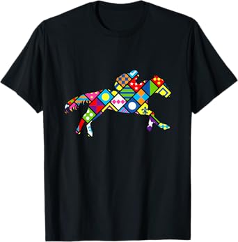 Cute Horse Racing Silks T-Shirt