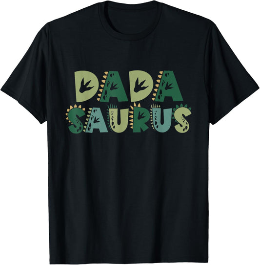 Dada Saurus Matching Family Birthday Dinosaur Men Women Kids T-Shirt