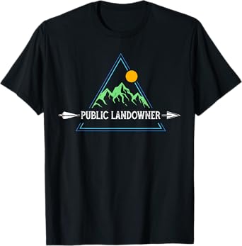 Public Land Owner Gift Conservation T-Shirt