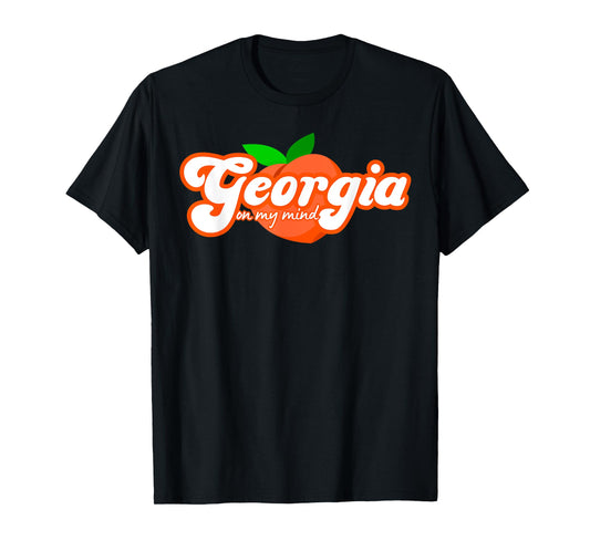 Georgia On My Mind Vacation Souvenir T-Shirt