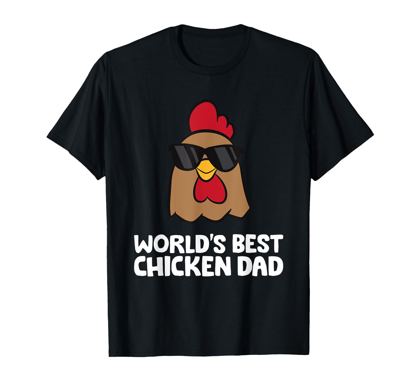 Chicken Owner Papa World's Best Chicken Dad T-Shirt