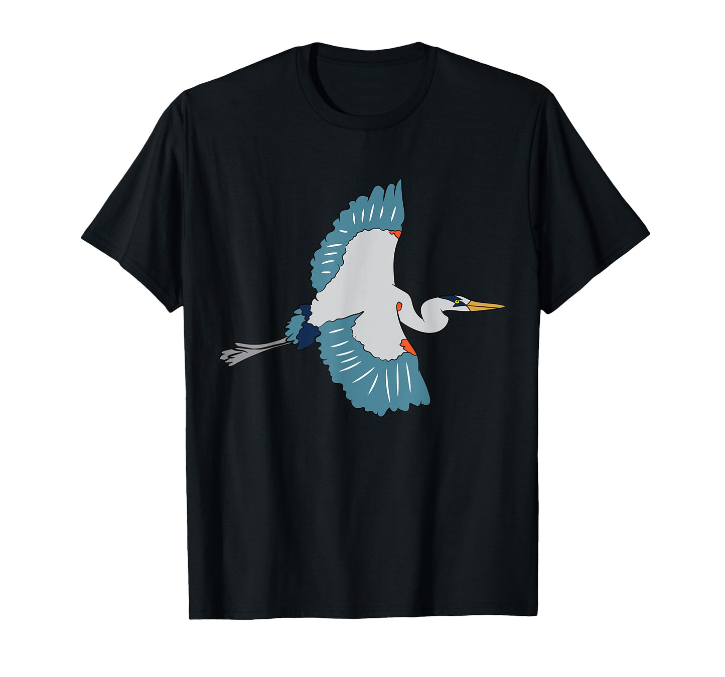 Great Blue Heron Bird Love Heron Birds T-Shirt