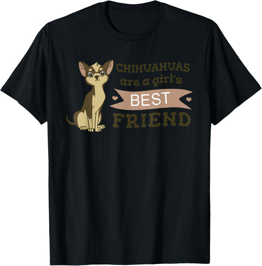 Chihuahua Girl Pet Dog T-Shirt