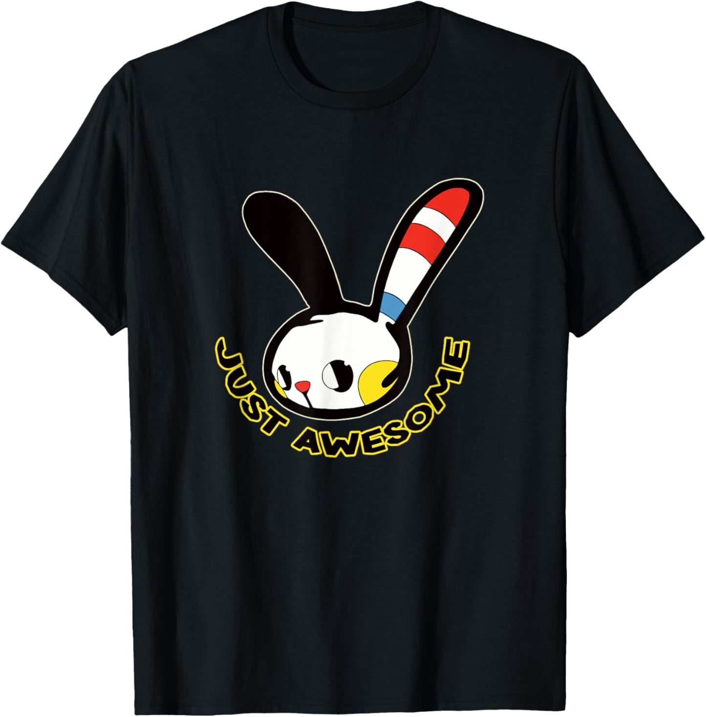 Positive Shirts - Just Awesome Positive Quote Shirts, Bunny T-Shirt