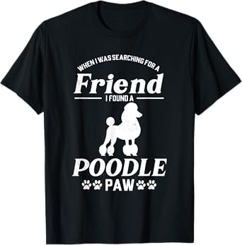 Poodle Shirt Men Women Poodle Dog Mom Gift T-Shirt