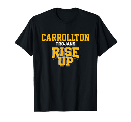 Carrollton Trojans Rise Up HS T-Shirt