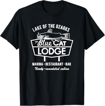 Blue Cat Lodge T-Shirt