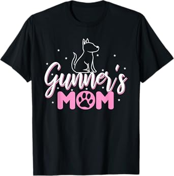 Dog Gunners Mom T-Shirt for Men Women