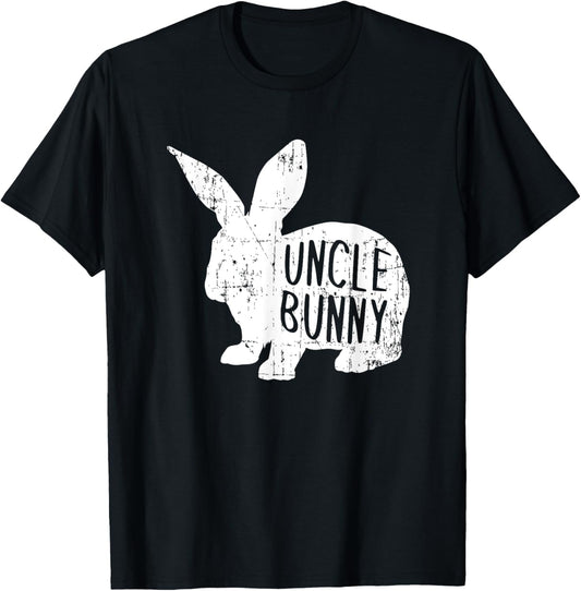 Uncle Bunny Matching Family Easter Rabbit Gift For Dad Daddy T-Shirt