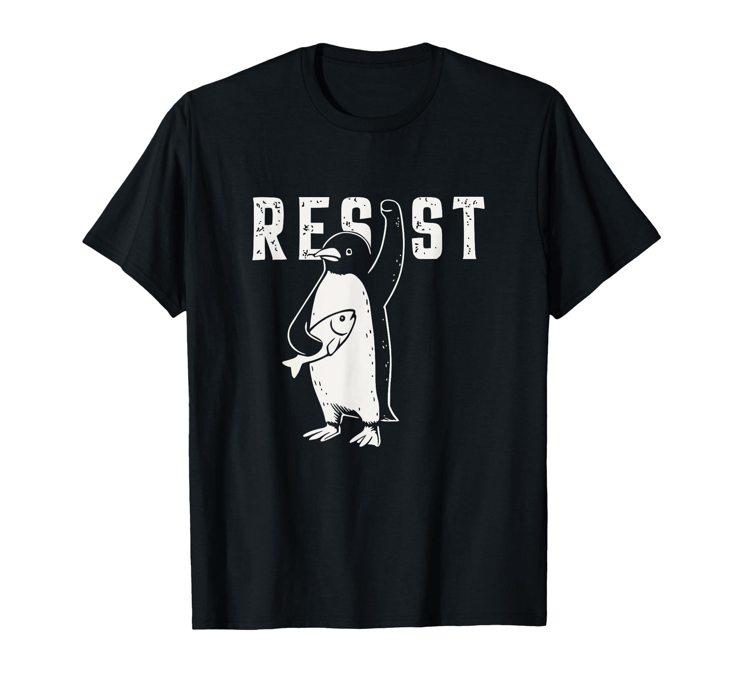 Vintage Resist Penguin T-Shirt