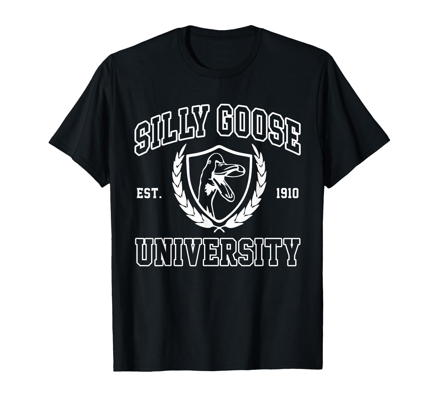 Silly Goose University Meme Funny T-Shirt