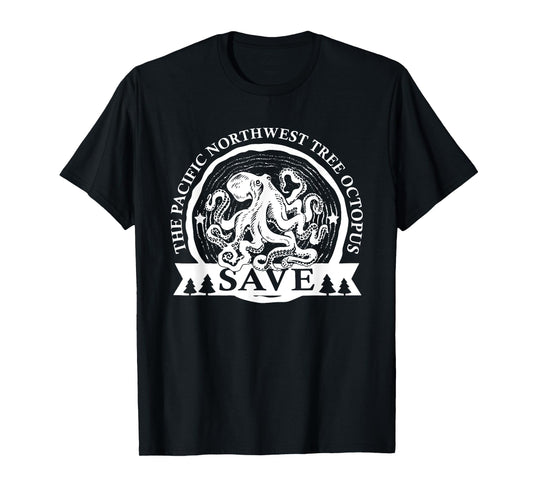 Northwest Pacific Tree Octopus The Save apparel T-Shirt