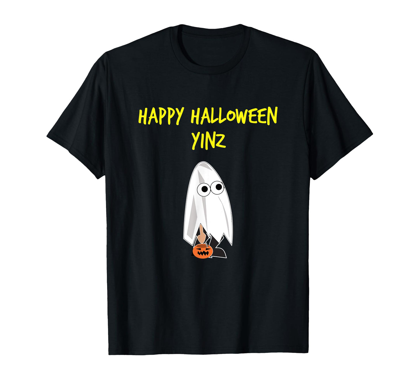 Happy Halloween Pittsburgh Yinz T-Shirt