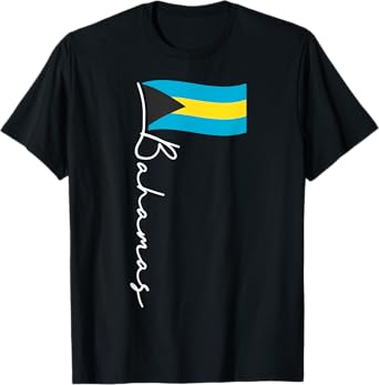 Bahamas Flag Vacation Bahamian Pride Bahamas T-Shirt